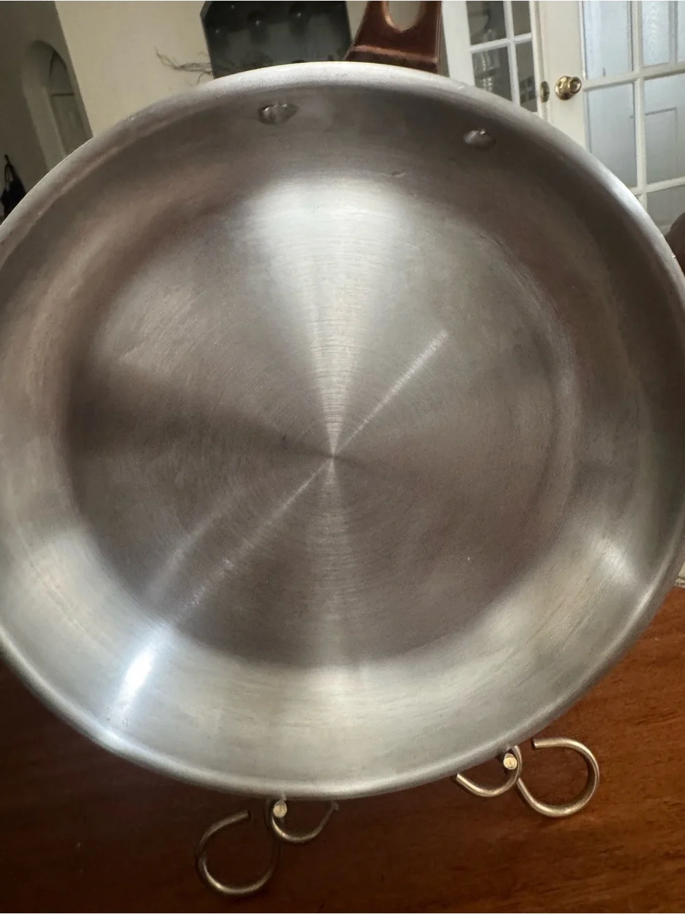Viking 3-Ply 304 Stainless Steel 12” Fry Pan Skillet Aluminum Core Copper Handle